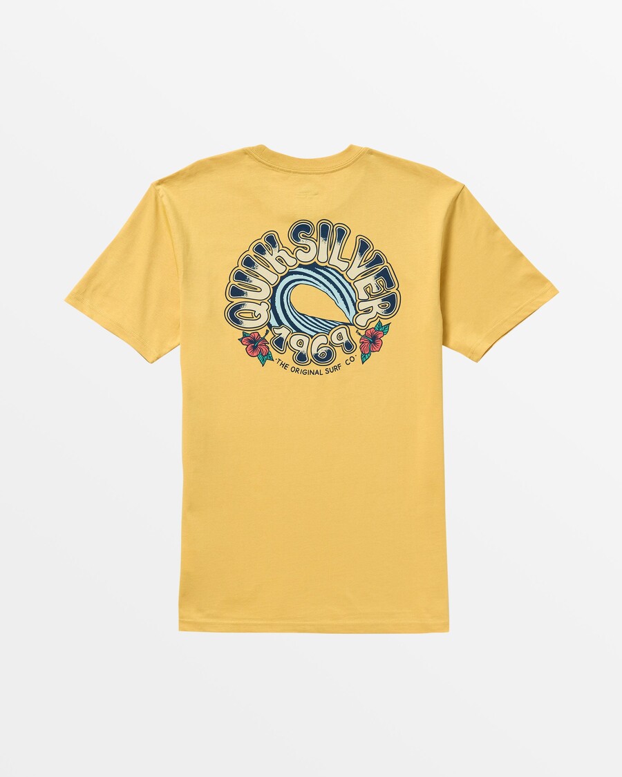 Quik Sidabriniai Deep Vision Marškinėliai - Ochra