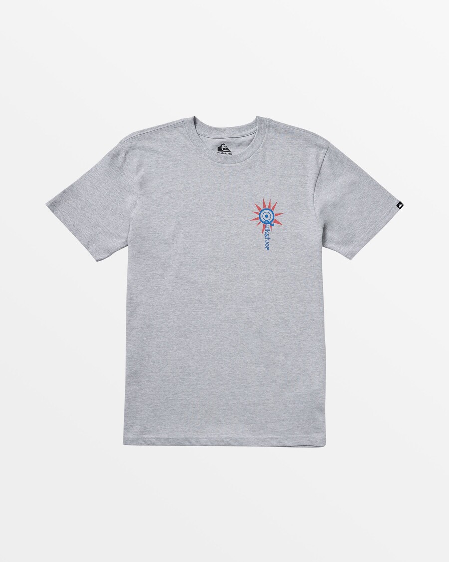 T-shirt Quik ασημί γκρι ημερών - αθλητικό ρείκι