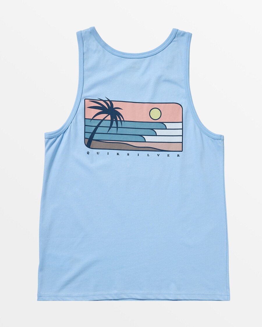 Quik Silver Line Up Tank - Blue Bell