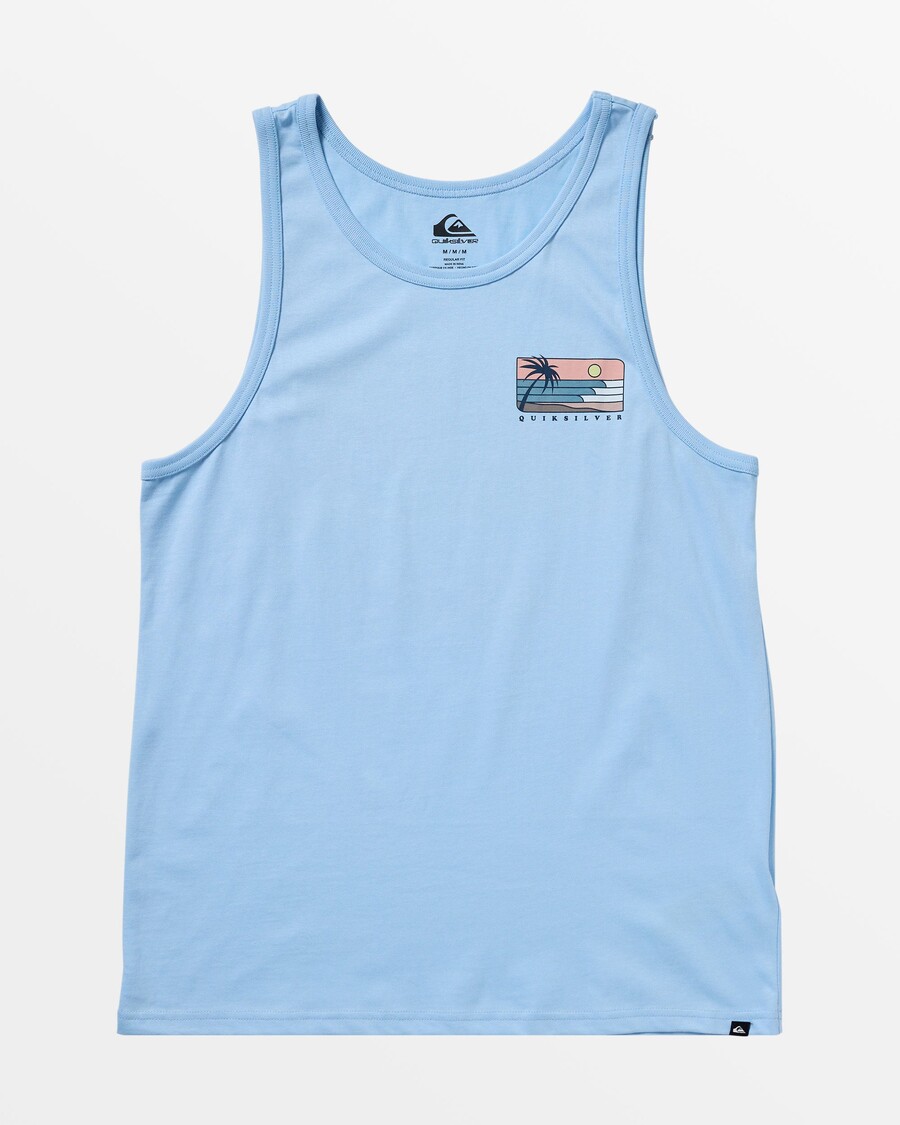 Quiksilver Line Up Tank - Blå Bjelle