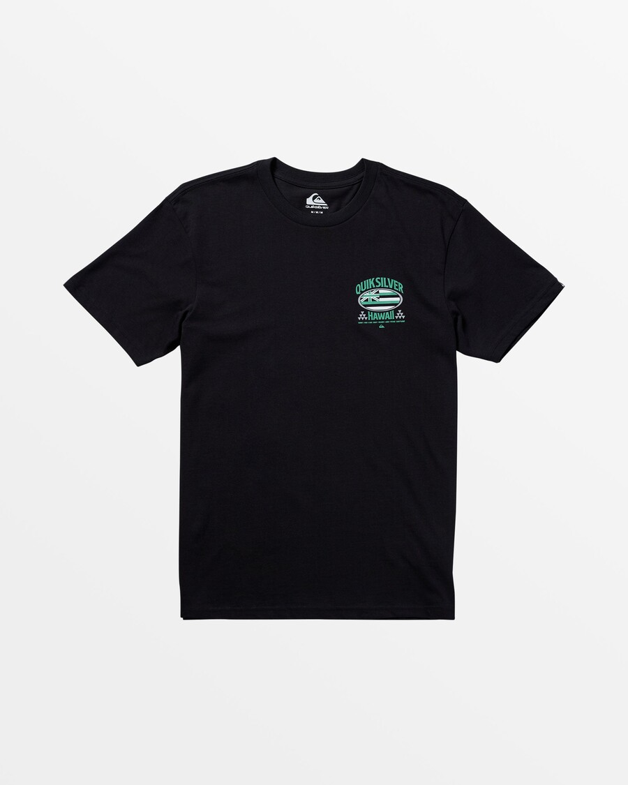 Quiksilver Hawaii Charger Tričko - čierne