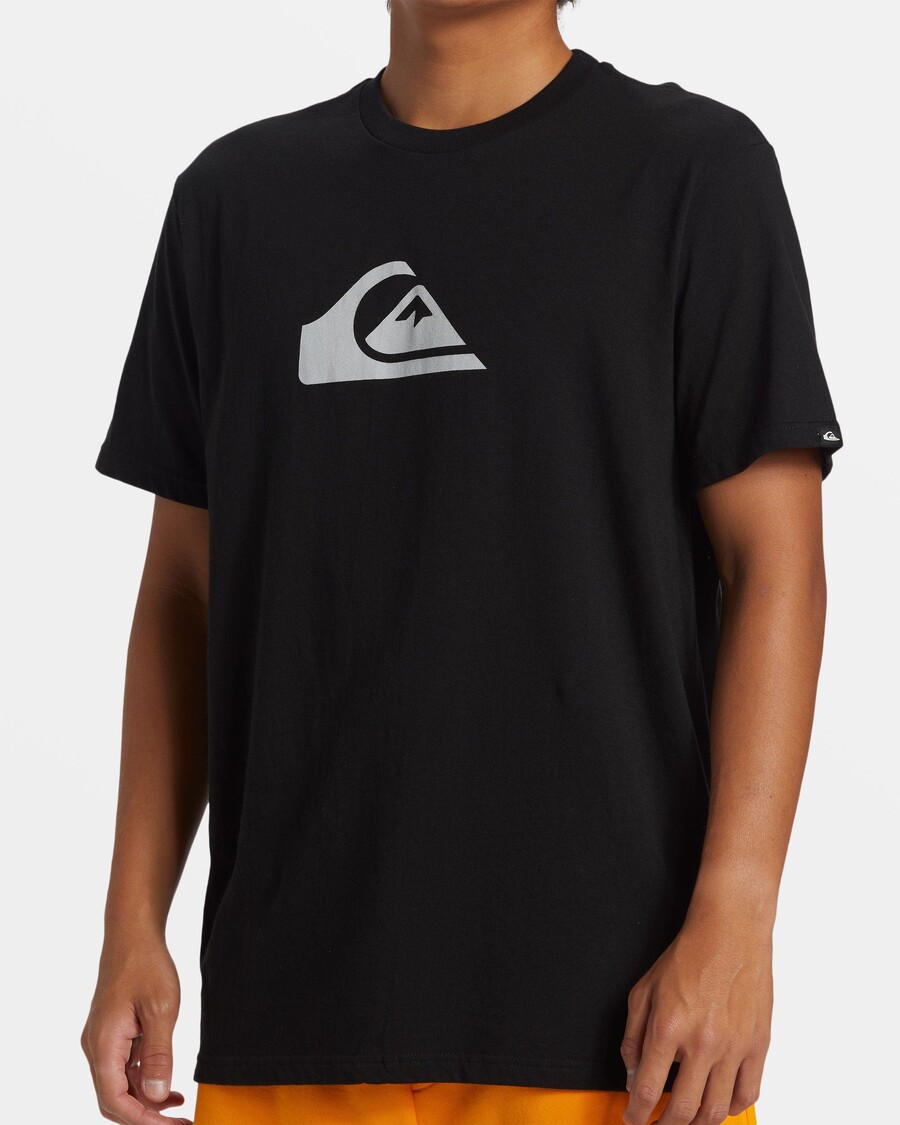 تي شيرت بشعار شركة Quiksilver - أسود