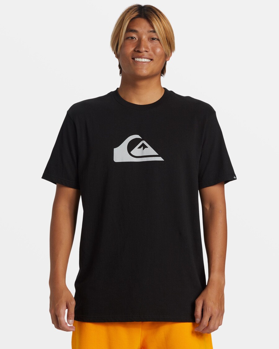 Quik Silver Comp Logo T-Shirt - Black