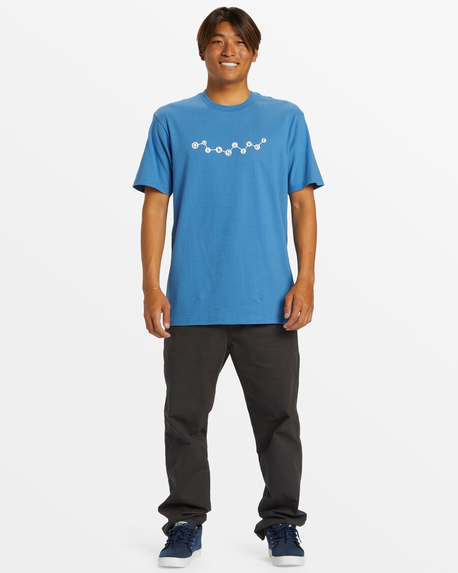 Quik Stříbrné Moderní Petro Moe Tričko - Star Safír