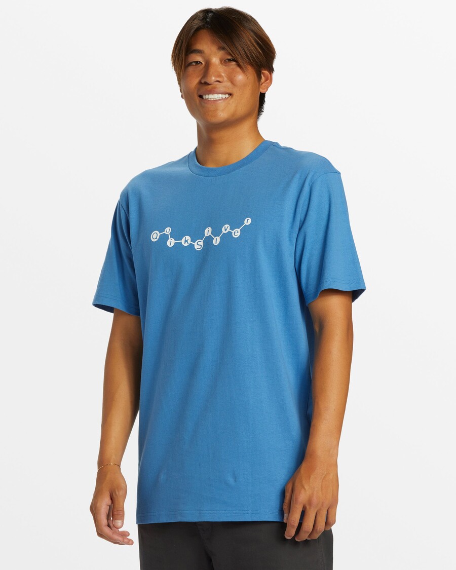 Quik Stříbrné Moderní Petro Moe Tričko - Star Safír