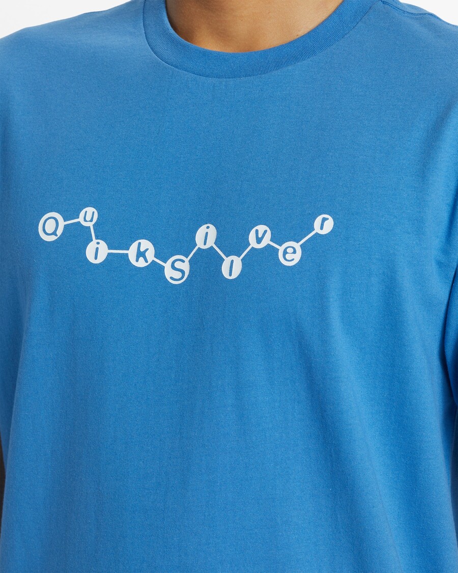 Quik Stříbrné Moderní Petro Moe Tričko - Star Safír