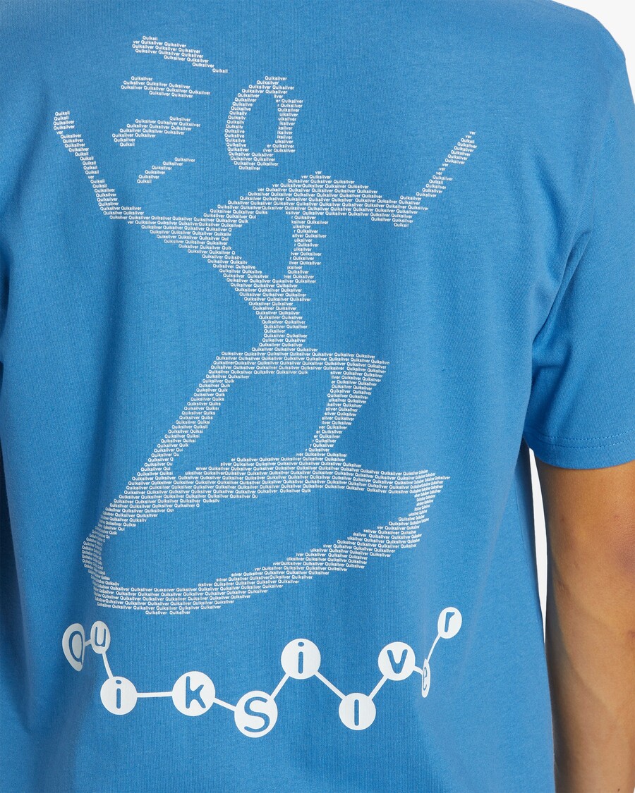 Quik Stříbrné Moderní Petro Moe Tričko - Star Safír