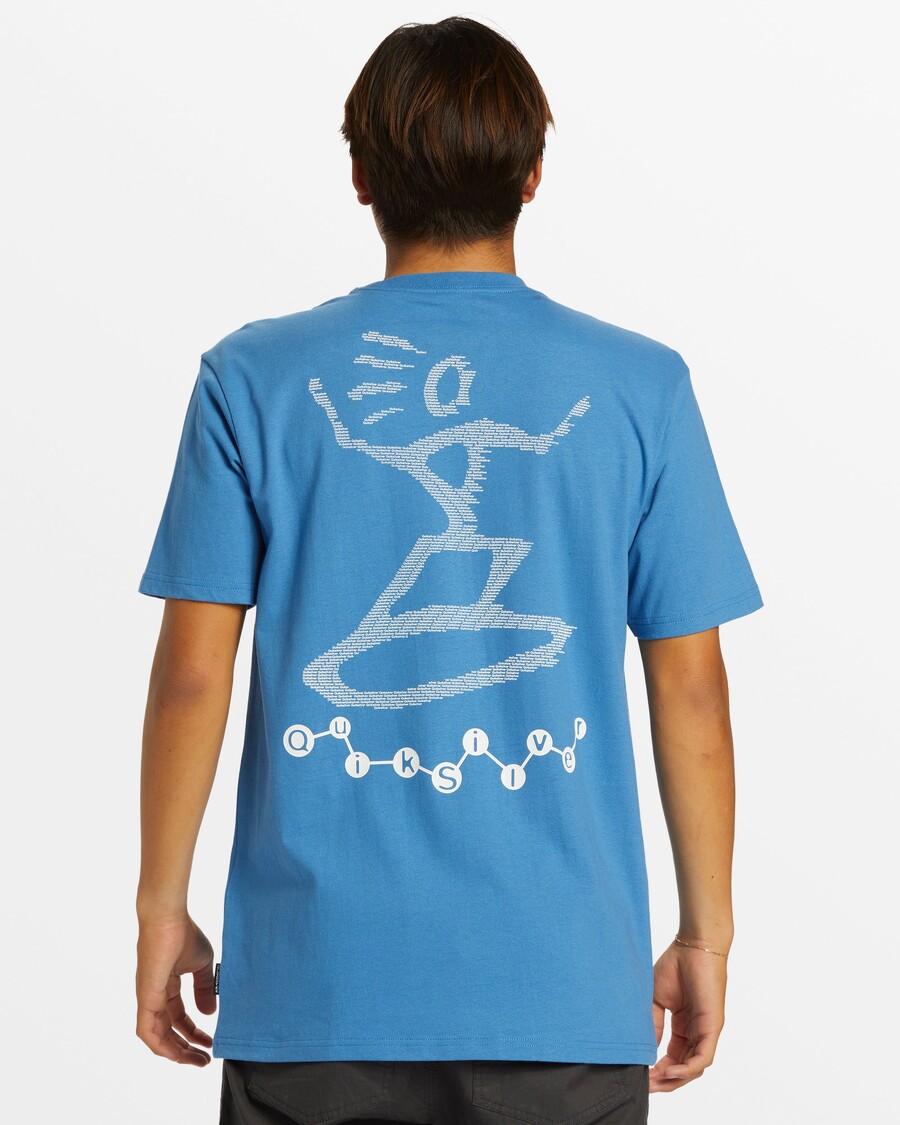 Quik Stříbrné Moderní Petro Moe Tričko - Star Safír