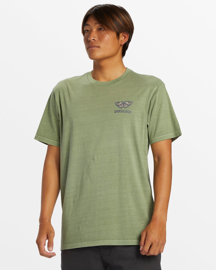 Quik Silver Harsh Mellow T-Shirt - Sea Spray