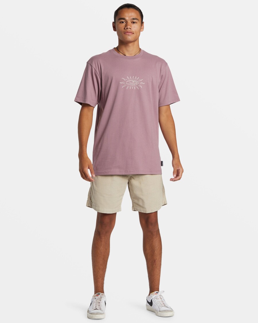 Quiksilver Sun Flare Tričko - Grape Shake