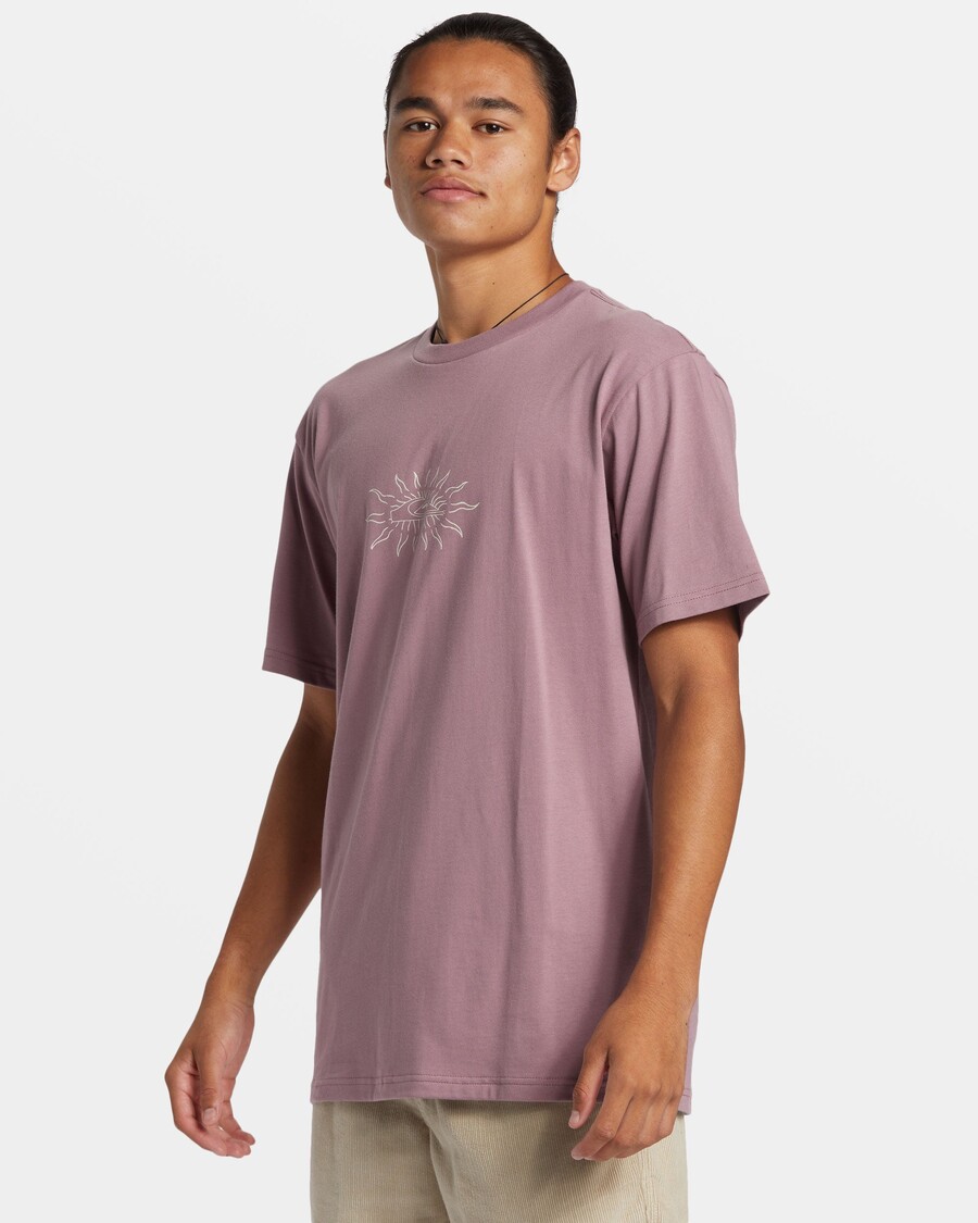 Quiksilver Sun Flare Tričko - Grape Shake