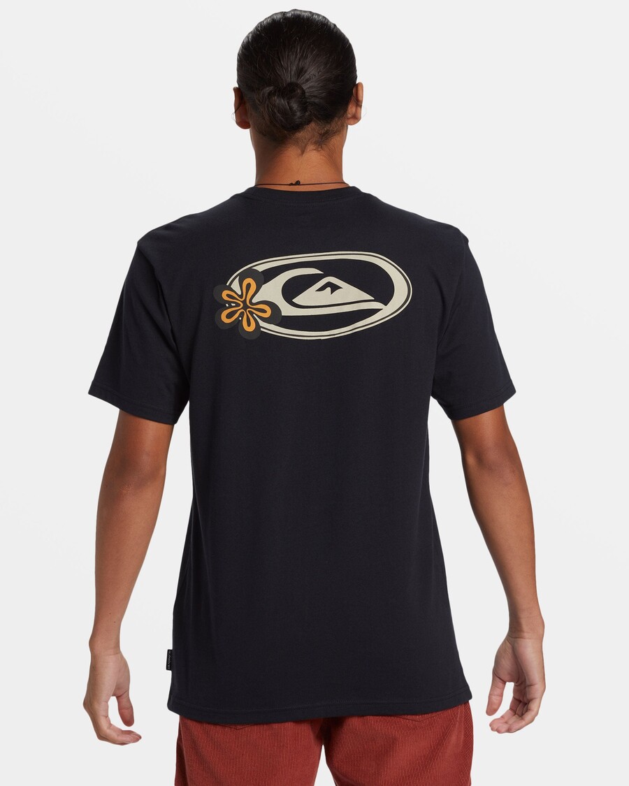 Camiseta Quik Guardião Celestial Prateada - Preta