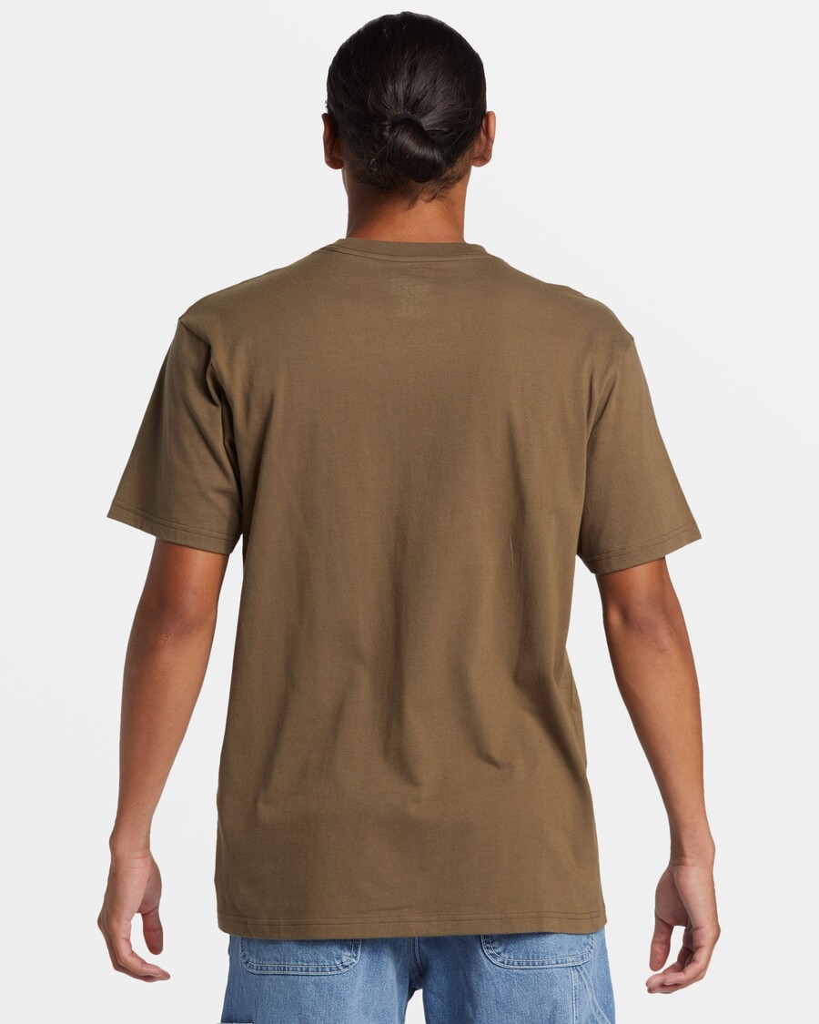 Quik Silver Four Flowers T-Shirt - Canteen