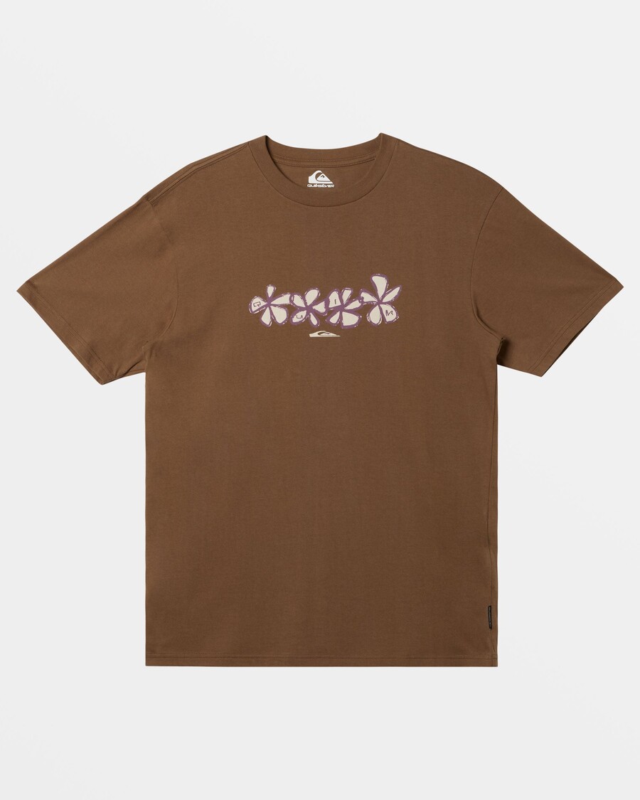 Quik Silver Four Flowers T-Shirt - Canteen