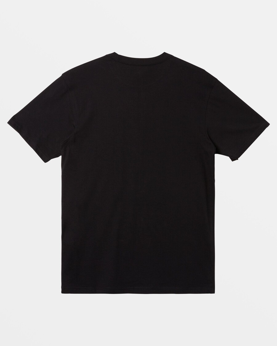 Quik Silver Four Flowers T-Shirt - Black