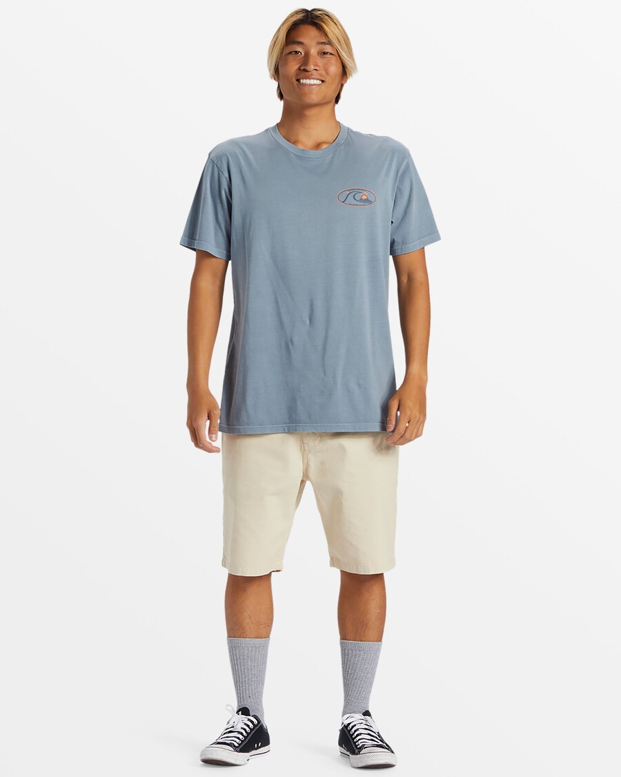 Quik Ezüst Buborékos Ovális Póló - Kovakő