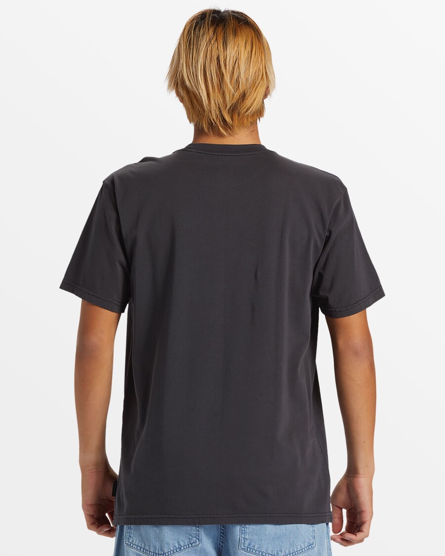 Camiseta Quiksilver Solar Flame - Asfalto