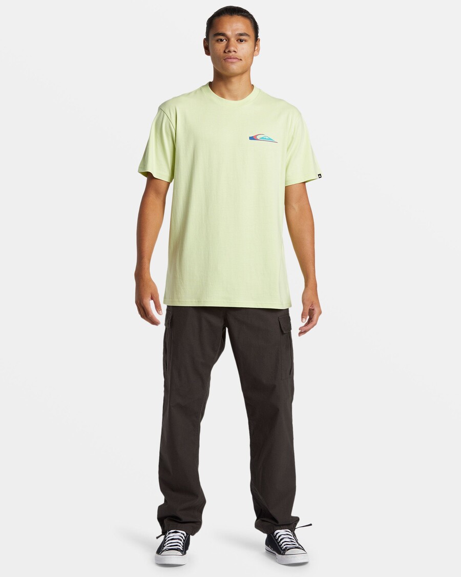 куик силвер варп дриве мајица - схадов лиме