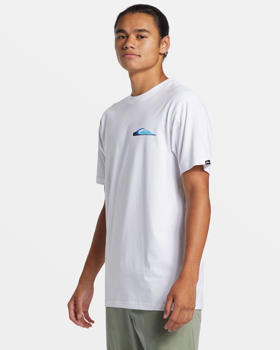 Quik Silver Warp Drive T-Shirt - White