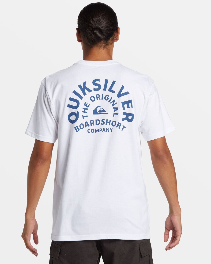 Quicksilver On Target T-shirt - λευκό