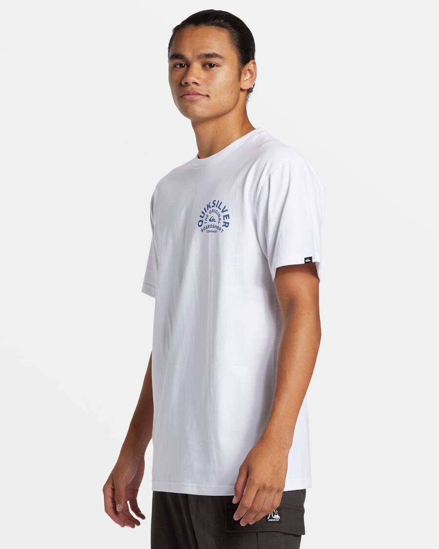 Quicksilver On Target T-shirt - λευκό