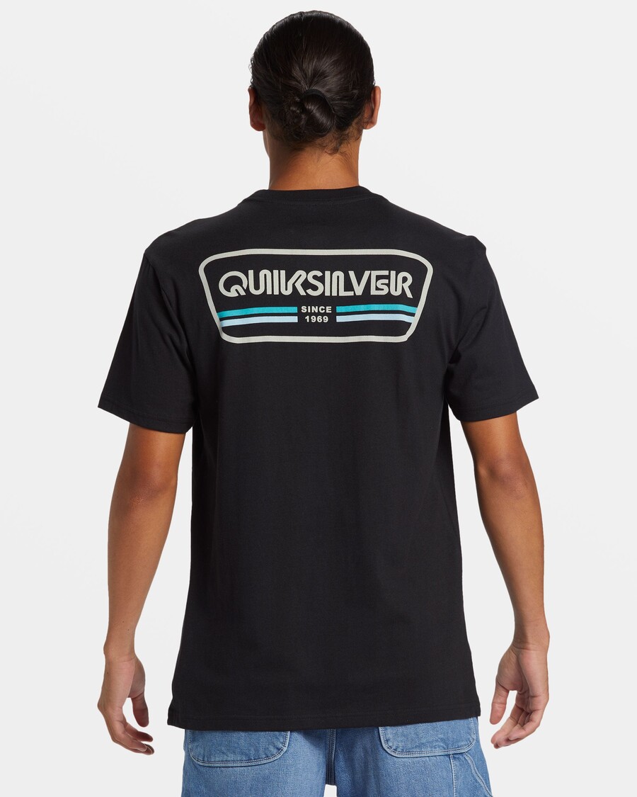 Quik Silver Range Life T-Shirt - Black