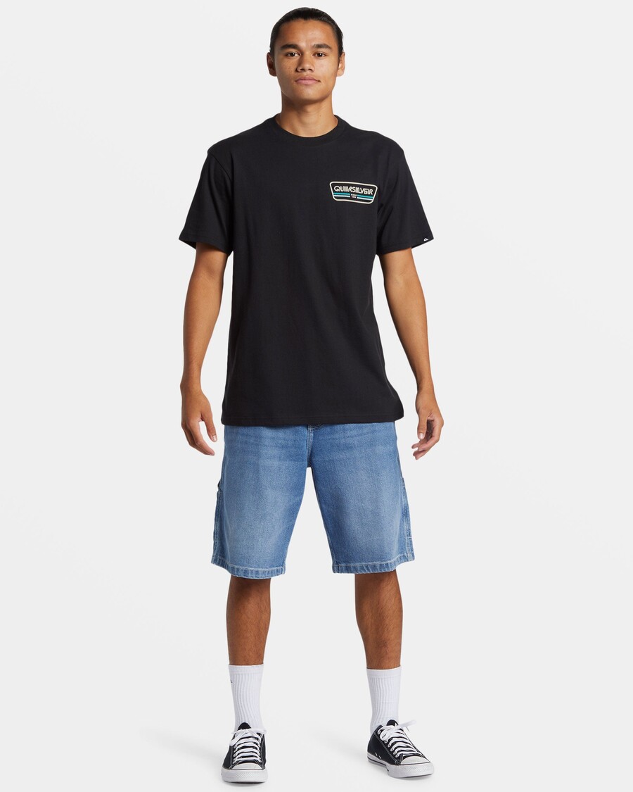 Quik Silver Range Life T-Shirt - Black