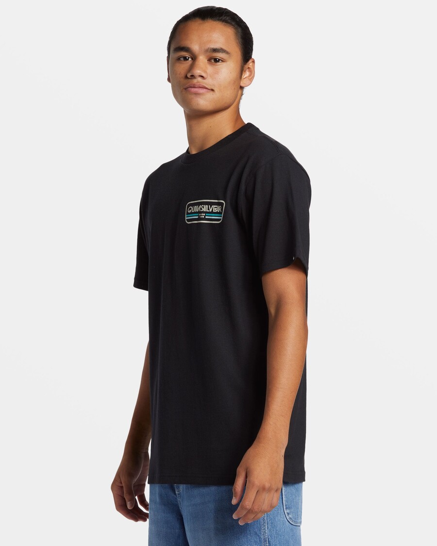 Quik Silver Range Life T-Shirt - Black
