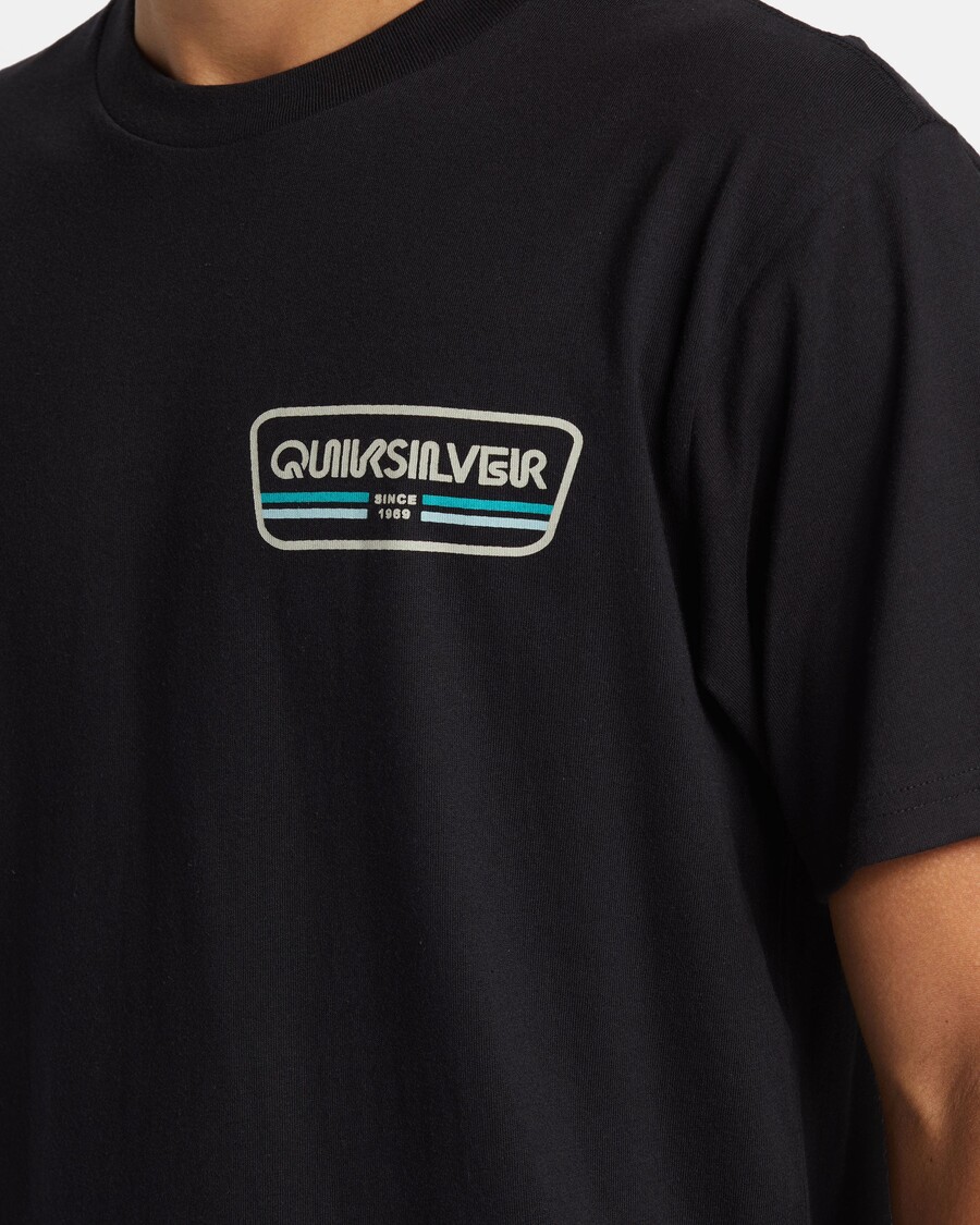 Quik Silver Range Life T-Shirt - Black
