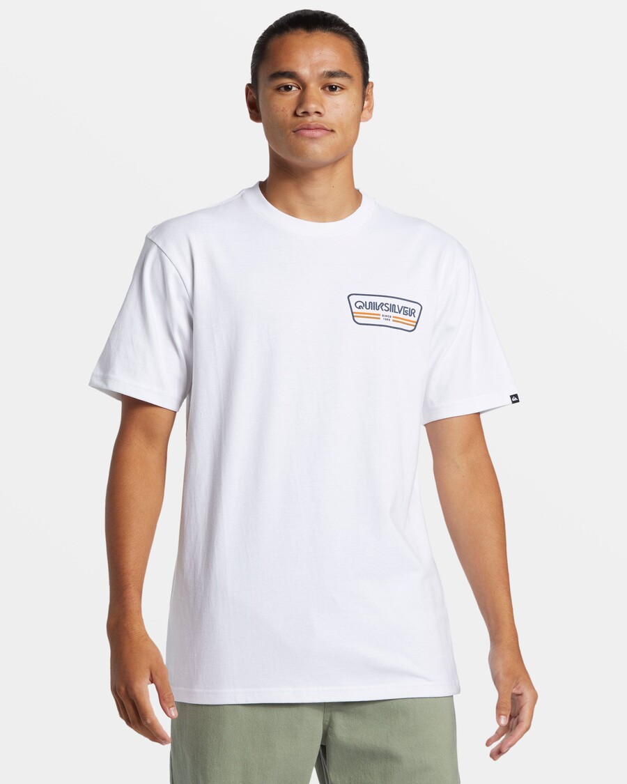 Quik Silver Range Life Tişört - Beyaz
