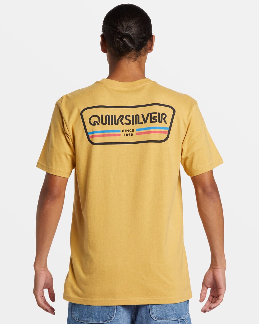 Quik Silver Range Life Tričko - Podzimní List