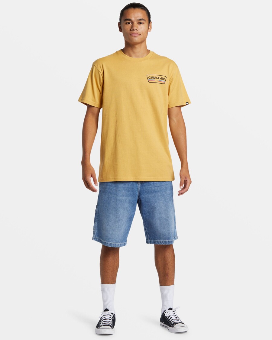 Quik Silver Range Life Tričko - Podzimní List