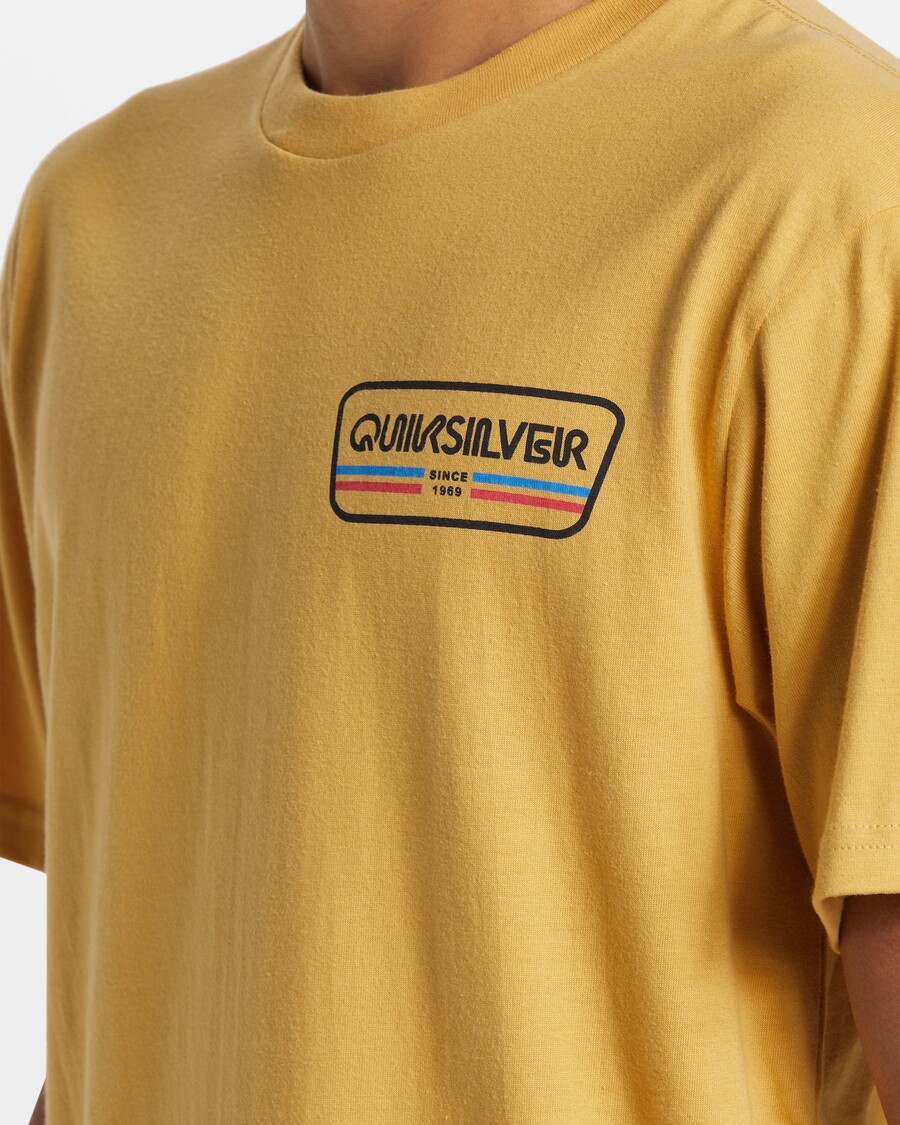 Quik Silver Range Life Tričko - Podzimní List