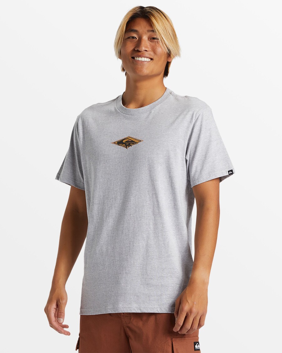 Quik Silver Jungle Thorn T-Shirt - Athletic Heather