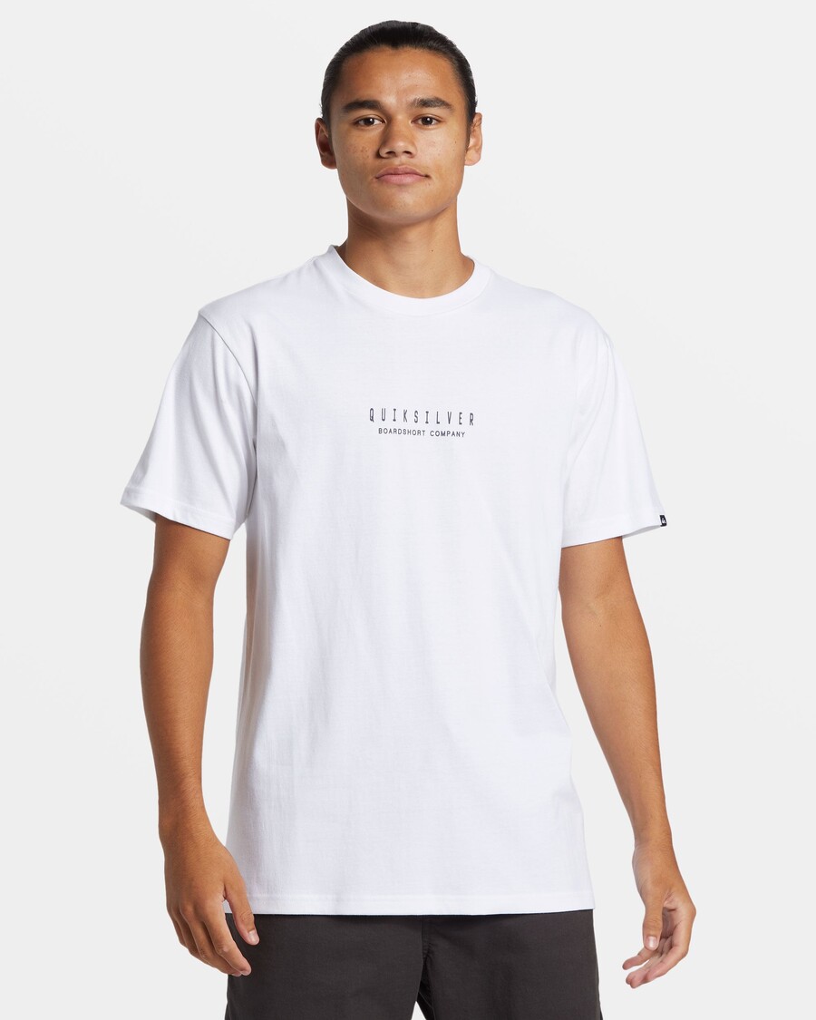 Quiksilver Ebegümeci Pop Tişört - Beyaz
