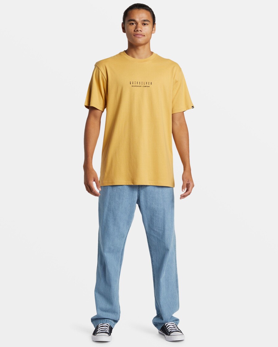 Quik Silver Hibiscus Pop T-Shirt - Fall Leaf