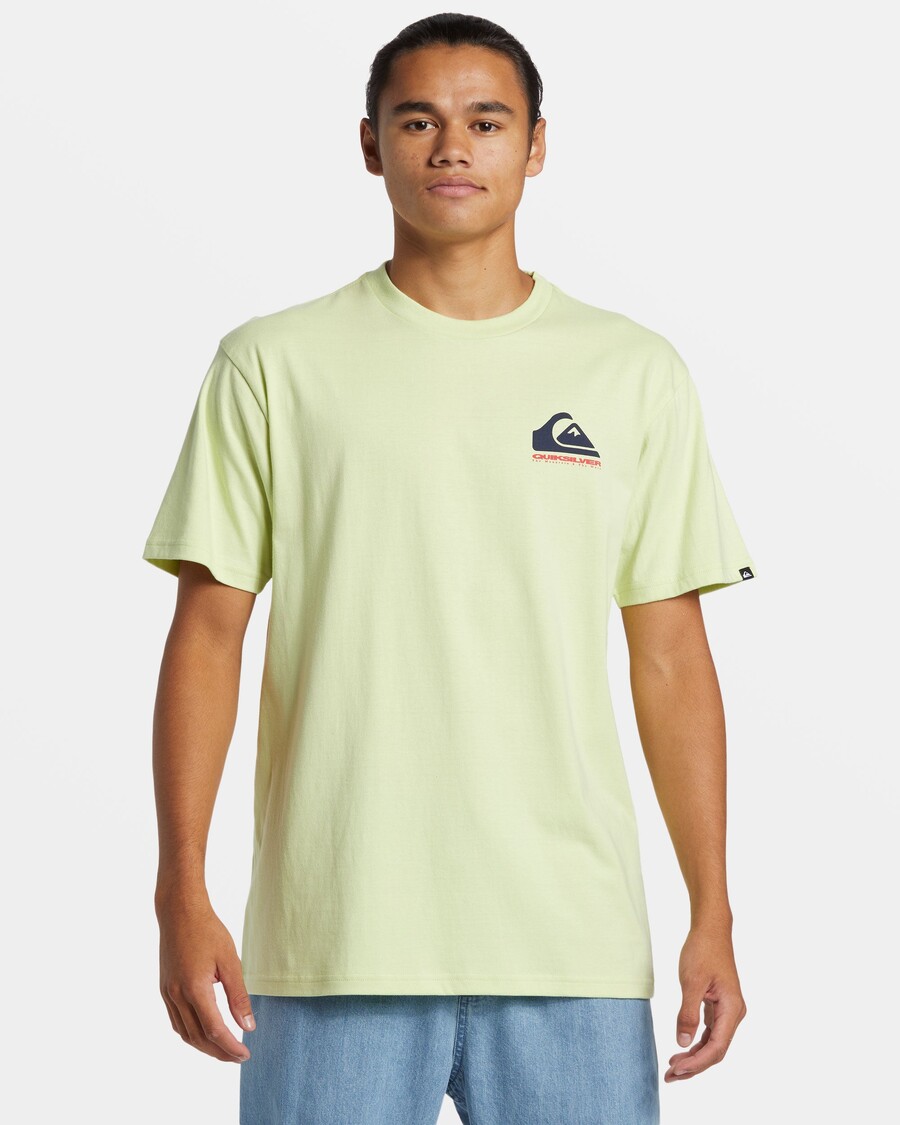 Quik Silver Eye On Horizon T-shirt - Shadow Lime