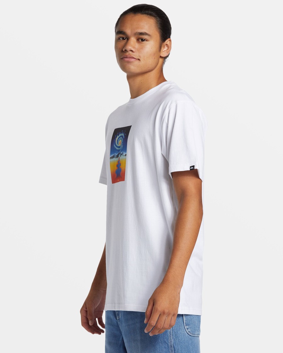 Quik Silver Cosmic Vibrations T-Shirt - White