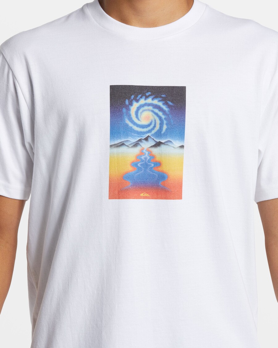 Quik Silver Cosmic Vibrations T-Shirt - White