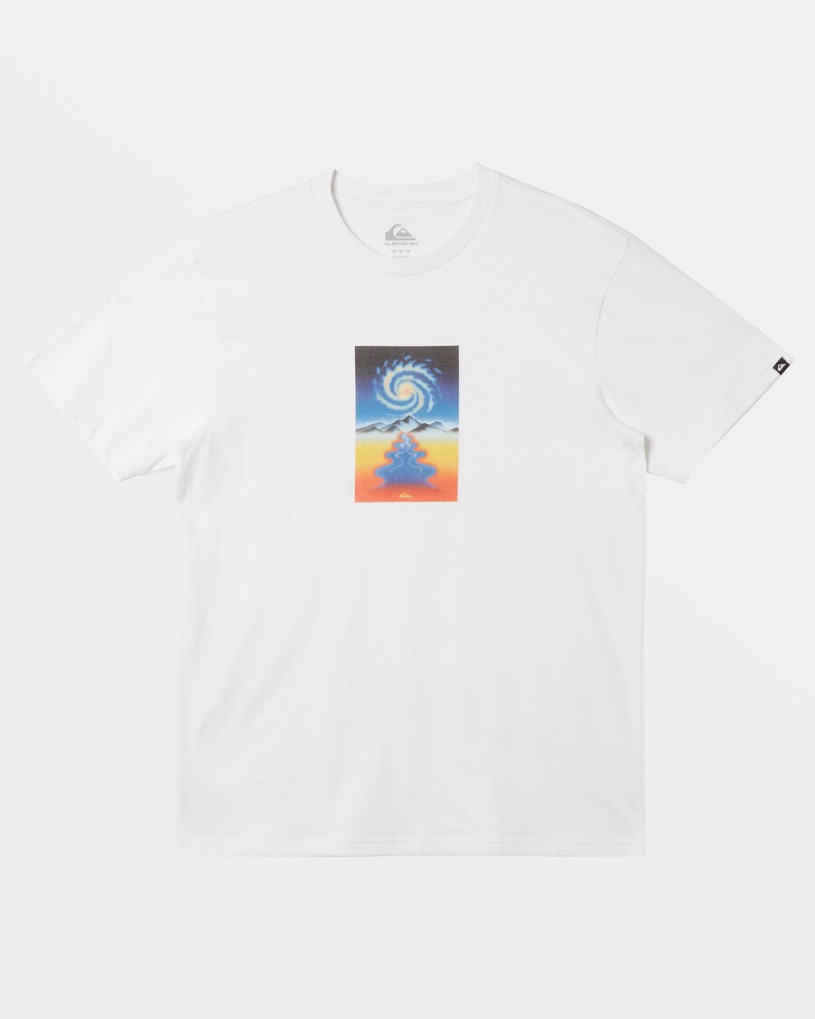Quik Silver Cosmic Vibrations T-Shirt - White