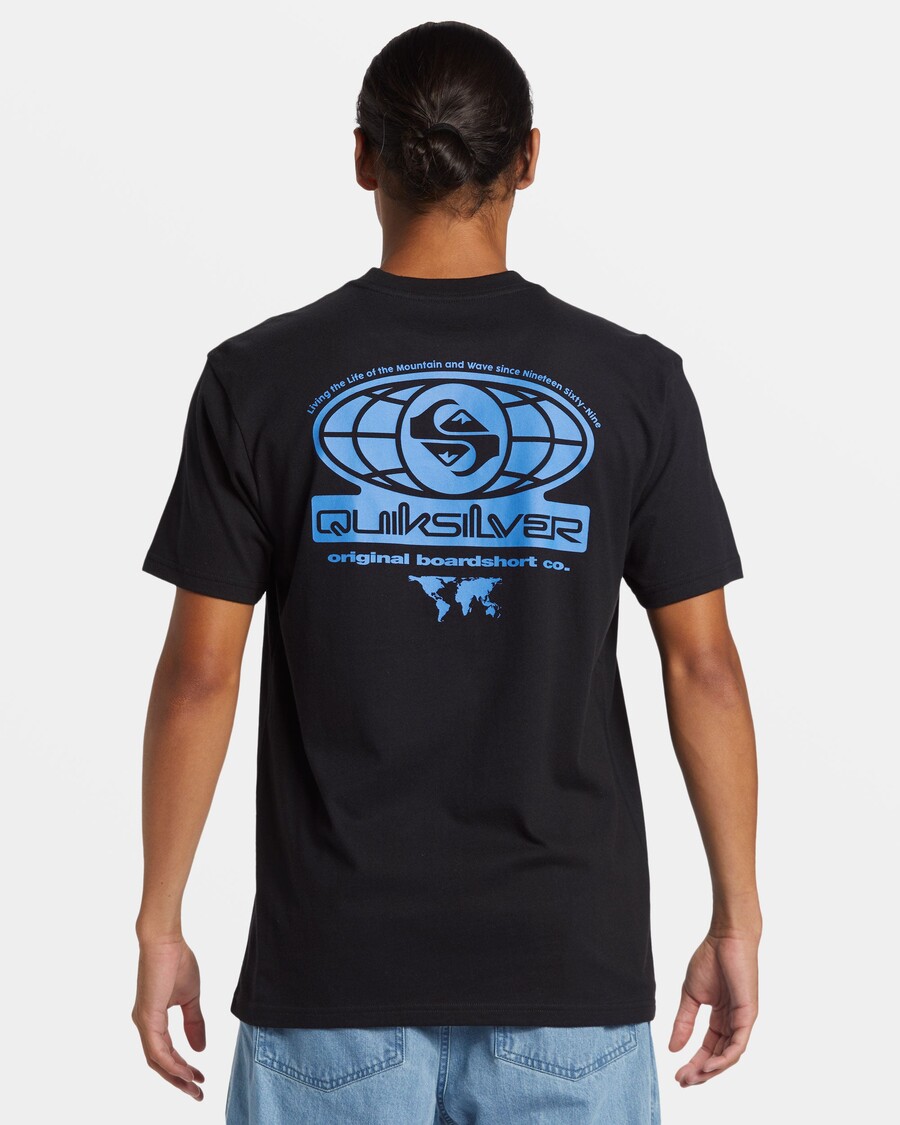 Quik Silver Worldwide Boardriding T-shirt - Svart