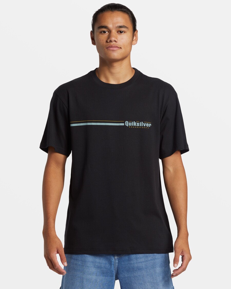 Quicksilver Speed Stripe T-shirt - Svart
