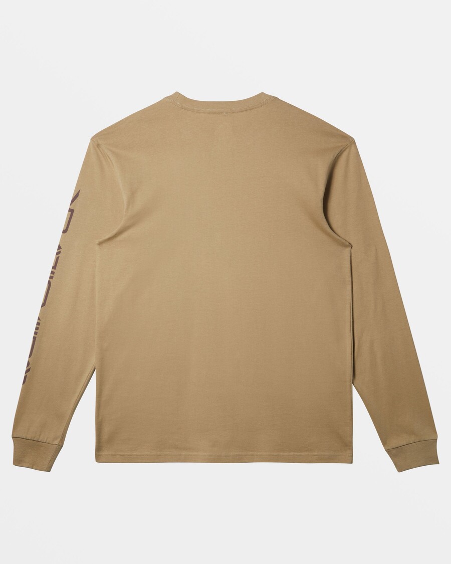 Quik Silver Comp Logo Long Sleeve T-Shirt - Twill