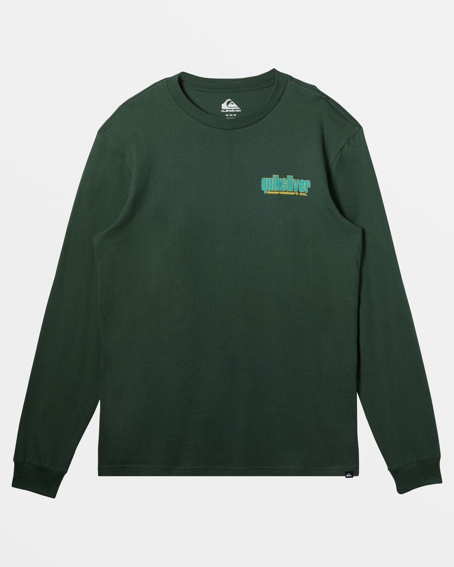 Quik Silver Three Tree Long Sleeve T-Shirt - Forest