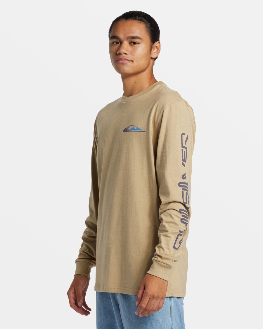 Quik Silver Warp Drive Tričko S Dlouhým Rukávem - Kepr