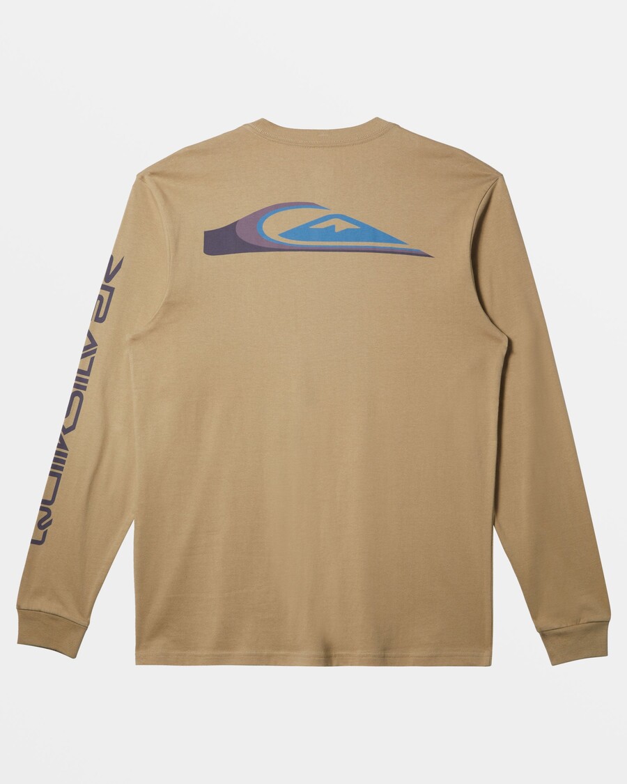 Quik Silver Warp Drive Tričko S Dlouhým Rukávem - Kepr