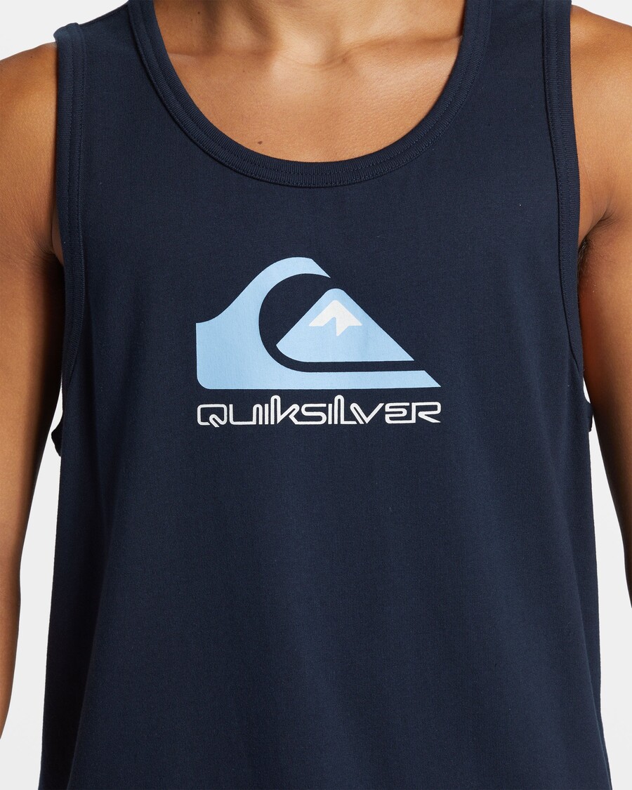 Quik Silver Comp Logo Tank - Dark Navy