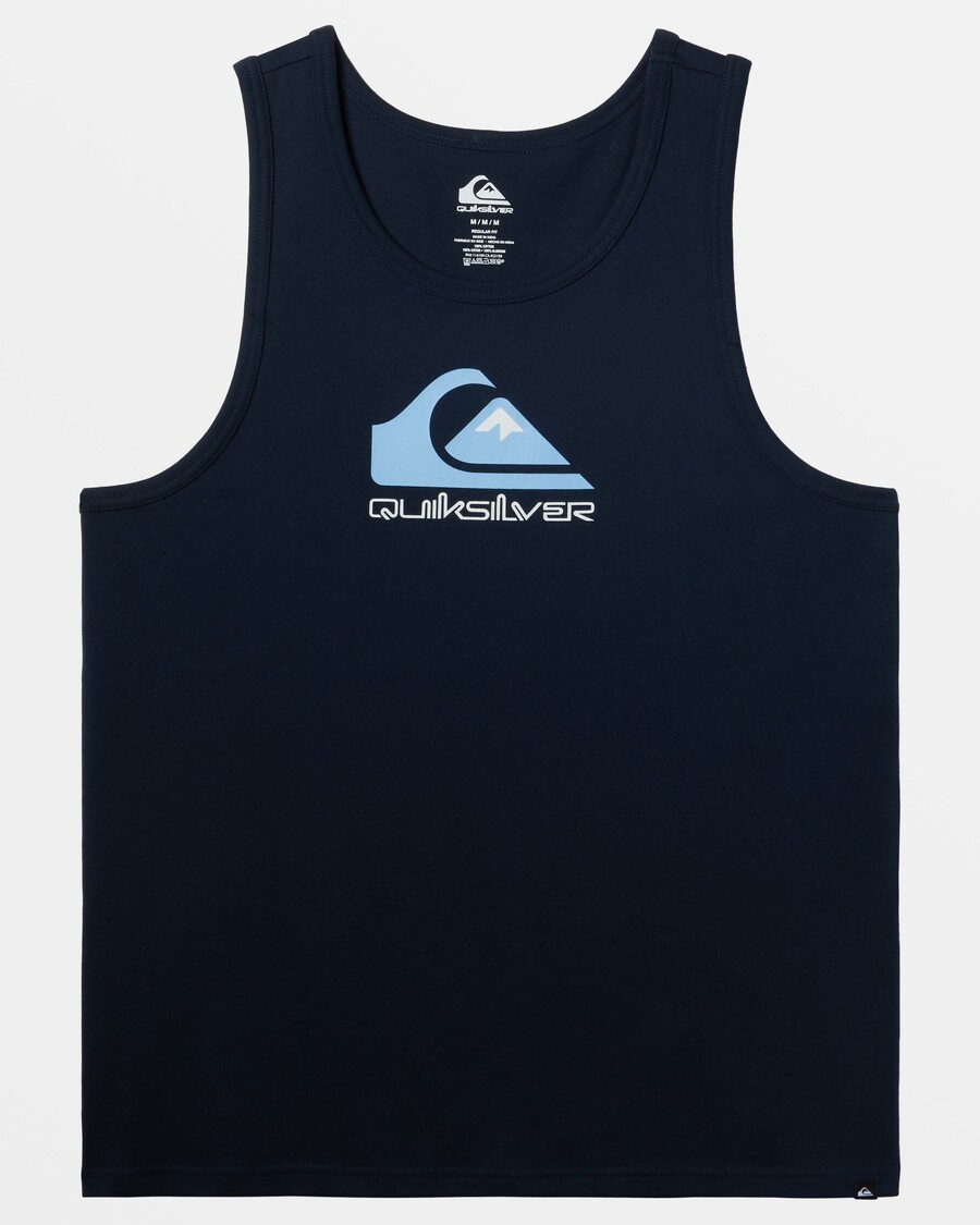 Quik Silver Comp Logo Tank - Dark Navy