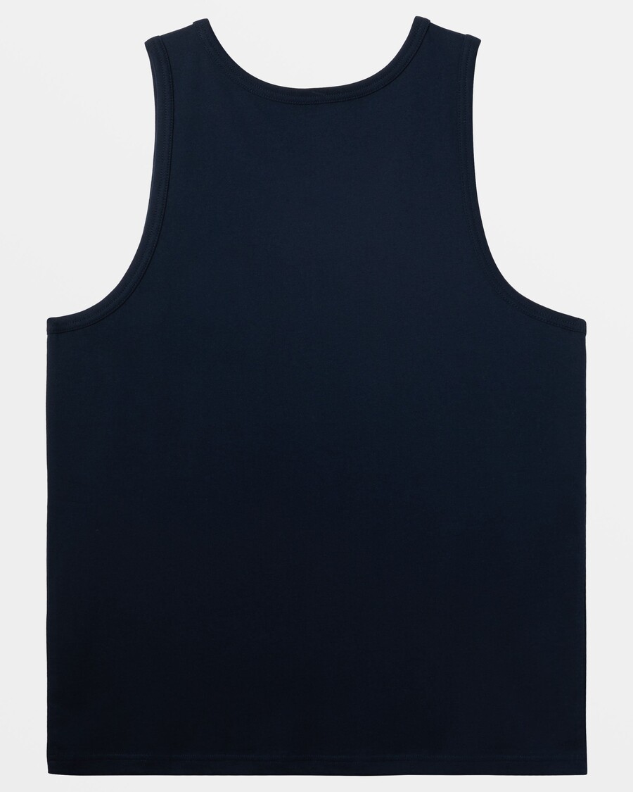 Quik Silver Comp Logo Tank - Dark Navy