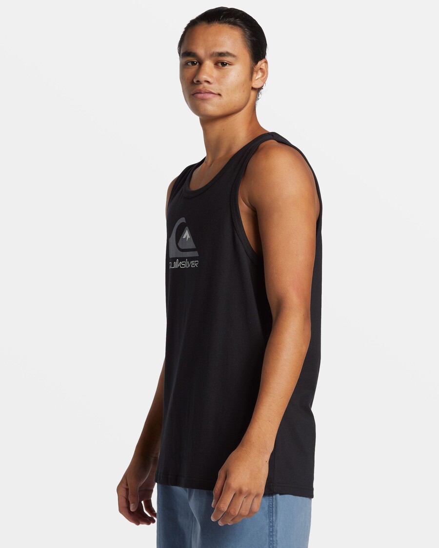 Quiksilver Comp Logoga Paak - Must